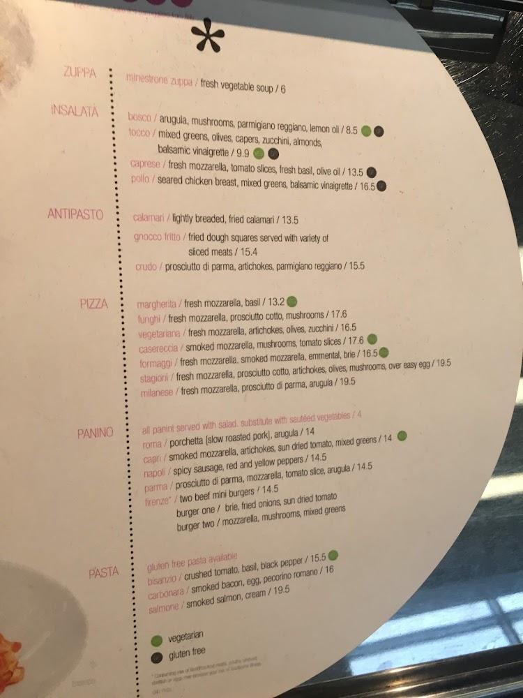 Tocco Menu image 3